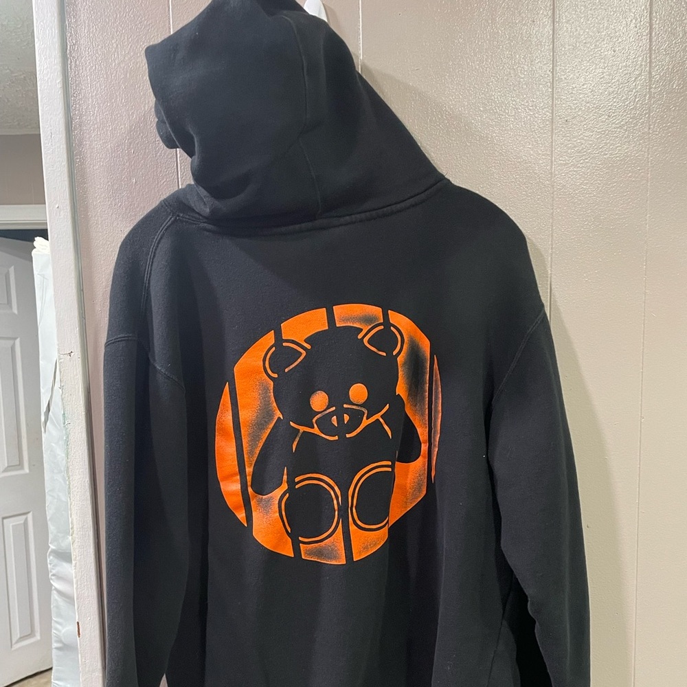 6LACK LVRN 2017 Tour Heavyweight Black Hoodie size S